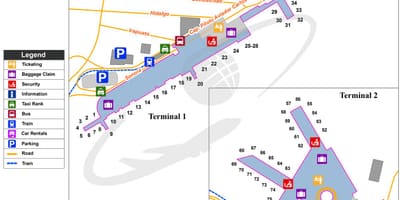 L'aéroport de Mexico City porte carte